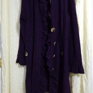 Purple Luii Jacket. Long. Size xL